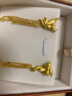周生生  黃金足金龍鳳流蘇耳環(huán)一對 86758E 計價(jià) 10.15克 曬單實(shí)拍圖