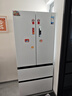 美的（Midea）M60系列520純平全嵌法式多門(mén)四開(kāi)門(mén)家用冰箱超薄雙系統循環(huán)大容量制冰BCD-520WUFPZM(E)白國家補貼 曬單實(shí)拍圖