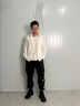 安踏踏洲丨加絨保暖高幫棉鞋男鞋秋冬季加厚戶(hù)外靴子休閑鞋運動(dòng)鞋子 基礎黑-2 41 (男8) 曬單實(shí)拍圖