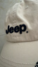 吉普（JEEP）帽子男士棒球帽四季潮流百搭鴨舌帽男女式太陽(yáng)帽子 米白 曬單實(shí)拍圖