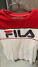 斐樂(lè )FILA大熊貓短袖T恤情侶秋新品半袖寬松純棉上衣女運動(dòng)男 正黑色-BK L 175/96A/L 曬單實(shí)拍圖