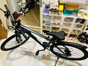 永久鋁合金山地自行車成年人男女士單車F7  27速-天云灰-油碟 27.5 曬單實(shí)拍圖