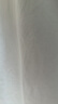無(wú)印良品（MUJI）女式 雙羅紋編織 圓領(lǐng)長(cháng)袖T恤 上衣打底衫女裝25年秋季 白色 M (160/84A) 曬單實(shí)拍圖