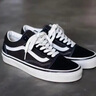 VANS萬(wàn)斯范斯官方 經(jīng)典款Old Skool復古男女低幫板鞋 黑色  42.5 曬單實(shí)拍圖