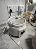 美的（Midea）電燉鍋1-2人電燉盅燉鍋 家用燕窩燉盅陶瓷燉湯盅電燉鍋嬰兒輔食小燉鍋煲湯電燉鍋電砂鍋煲湯鍋 DGE1556 1.5L 曬單實(shí)拍圖