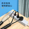 山澤包線(xiàn)管束線(xiàn)管 5米 直徑25mm 電線(xiàn)收納管理線(xiàn)器 固定整理纏繞管電腦汽車(chē)電源線(xiàn)保護套LX-150 曬單實(shí)拍圖