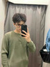 回力亨利領(lǐng)長(cháng)袖t恤男抗皺兩件裝秋季重磅華夫格高級感男士休閑打底衫 【2件裝】白色+深藍 L /175(回力潮牌品質(zhì)保障) 曬單實(shí)拍圖