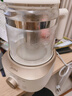 美的（Midea）全玻璃養生壺全自動(dòng)燒水壺母嬰恒溫電熱水壺花茶壺全包裹護底防碎1.5L MK-YS15B201 曬單實(shí)拍圖