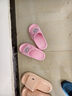 迪士尼瑪麗貓女童夏季戶(hù)外防滑拖鞋浴室沙灘涼拖一字拖F2716TS 粉220 曬單實(shí)拍圖