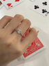 DR求婚鉆戒K金鉑金PT950經(jīng)典六爪簡(jiǎn)奢莫桑鉆石戒指情人節生日禮物 50分 D-E色/極白 禮盒+證書(shū) PT950 閉口(備注碼數) 曬單實(shí)拍圖