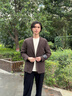 報喜鳥(niǎo)【可運動(dòng)西服】秋季新款李乃文明星同款商務(wù)休閑西服通勤外套單西 深棕色 48 A(175/96) 曬單實(shí)拍圖