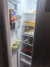 美菱收納師630升對開(kāi)門(mén)雙開(kāi)門(mén)一級能效雙變頻風(fēng)冷無(wú)霜低噪音大容量家用國家補貼電冰箱 BCD-630WKPCX 曬單實(shí)拍圖