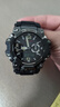卡西歐大泥王二代 GSHOCK三代藍牙光能電波手表男 GWG-2000 B1000 GWG-B1000-1三代黑 藍牙對時 曬單實拍圖