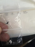京東京造 臻愛(ài)pt950鉑金培育鉆石耳釘一對1克拉禮物送女友老婆 曬單實(shí)拍圖