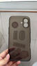 POZZO適用蘋(píng)果16plus手機(jī)殼 iphone16plus保護(hù)套鏡頭全包超薄透明磨砂防摔軟殼男女款 深空黑 曬單實(shí)拍圖