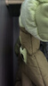 巴拉巴拉童裝嬰兒連體衣假兩件連體羽絨服寶寶衣服冬加厚男童女童兒童 黃綠41122-白鴨絨 90 cm-充絨量99g 曬單實(shí)拍圖
