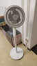 美的（Midea）空氣循環(huán)扇家用電風(fēng)扇空調伴侶節能省電臺立兩用搖頭落地扇臥室客廳低噪對流輕音凈化扇 【全網(wǎng)熱銷(xiāo)】白色升級款24TS 曬單實(shí)拍圖