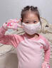 GPPNKC兒童保暖口罩秋冬季男女童上學(xué)防風(fēng)防寒透氣掛耳罩面罩防塵可水洗 純色護耳兒童保暖口罩-云朵-粉色 4-8歲 曬單實(shí)拍圖