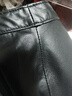 凱撒（KAISER）真皮皮衣男海寧真皮夾克男頭層小牛皮短款立領(lǐng)休閑春秋單款外套男 黑色 3XL 185 適合體重160-175斤 曬單實(shí)拍圖