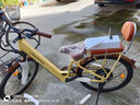 鳳凰（Phoenix）新國標電動(dòng)自行車(chē)成人鋰電池電動(dòng)車(chē)男女士小型電瓶車(chē)長(cháng)續航電動(dòng)助力自行車(chē) L8米色/速度傳感/單速/24寸輻條輪 10AH電動(dòng)續航30公里 曬單實(shí)拍圖