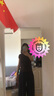 【阿瑪尼制造商】秋季天絲羊毛小飛袖短袖衫簡(jiǎn)約休閑打底衫T恤 深棕色 M （90-105斤） 曬單實(shí)拍圖