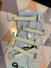 星彬果防滑塑料衣架褲架褲夾子裙夾內(nèi)衣架褲夾晾曬衣掛服裝架 360°旋轉(zhuǎn)磨砂無痕夾(綠)#D423 5個(gè) 曬單實(shí)拍圖