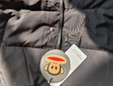 大嘴猴（paul frank）童裝冬季棉服2025秋冬款中大童舒適保暖時(shí)尚男女童外套 黑色 120 曬單實(shí)拍圖
