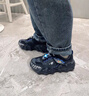 Skechers斯凱奇男童鞋閃燈鞋小怪獸系列秋季卡通潮款兒童運動(dòng)鞋400112L 幻影龍 32 曬單實(shí)拍圖