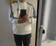 阿迪達斯 （adidas）三葉草系列 男 OVERSIZE CREW 圓領(lǐng)衛衣 KD1834 白色  M  曬單實(shí)拍圖