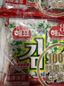 海牌菁品 韓國進(jìn)口干紫菜原味海苔2g*24包壽司兒童即食紫菜48g休閑零食 曬單實(shí)拍圖