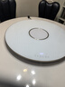 富得萊飯菜保溫板加熱菜板暖菜板圓形家用智能多功能帶火鍋電磁爐自動(dòng)恒溫餐桌旋轉盤(pán)神器 語(yǔ)音白80cm電動(dòng)旋轉電磁爐火鍋 曬單實(shí)拍圖