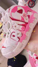 G.DUCKKIDS小黃鴨女童運動(dòng)鞋2025秋冬季新款兒童高幫鞋子女孩秋款加絨板鞋二 粉色二棉 31 內長(cháng)20.2cm 曬單實(shí)拍圖