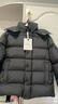 Moncler盟可睞Moncler Maya 70女士連帽短款羽絨夾克外套- 黑色 M (2) 曬單實(shí)拍圖