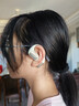 飛利浦（PHILIPS）骨傳導藍牙耳機概念不入耳開(kāi)放式真無(wú)線(xiàn)掛耳式耳夾式運動(dòng)跑步長(cháng)續航游戲通話(huà)降噪TAA3719-白 曬單實(shí)拍圖