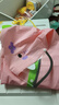 babycrayon2025新款卡通小萌鯊兒童雨衣男女童全身防水幼兒園小學(xué)生專(zhuān)用雨披 小氙粉【雨衣  EVA材質(zhì)】 M【適合身高約100-115cm】 曬單實(shí)拍圖