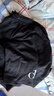 Calvin Klein Jeans夏季男士休閑通勤印花ck抽繩腰純棉針織運動(dòng)短褲J325563 BEH-太空黑 M 曬單實(shí)拍圖