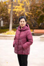 CANDYPRINCE 媽媽羽絨服 老年人奶奶羽絨服 中老年媽媽裝60-70歲洋氣冬季外套 50款/紫紅 3XL / 建議-(體重121-135斤) 曬單實拍圖
