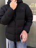 The North Face北面羽絨服男戶(hù)外鵝絨防潑水保暖外套8GK1 黑色/JK3 M 曬單實(shí)拍圖