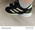 adidas領航系列Supernova Eterno舒適隨心暢跑慢跑鞋男女阿迪達斯   黑色/亮金屬鐵灰/綠   42 曬單實拍圖