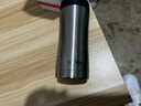 膳魔師（THERMOS）保冷保溫杯400ML高真空不銹鋼商務(wù)辦公保溫杯JCG-400C SBK 曬單實(shí)拍圖