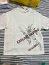 巴拉巴拉兒童短袖T恤男童寶寶上衣夏新款童裝速干親子打底衫 本白10101 130 曬單實(shí)拍圖