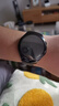 華為Watch5【咨詢(xún)領(lǐng)大額券】智能運動(dòng)健康手表X-TAP智感窗鴻蒙AI手勢操控eSIM獨立通信導航智慧控車(chē) 46mm蒼穹黑（黑色氟膠表帶） 曬單實(shí)拍圖