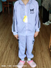 G.DUCKKIDS女童春裝套裝2025新款洋氣小女孩庫(kù)洛米外套運(yùn)動(dòng)兩件套春秋季衣服 紫色 【外套+褲子】 cm 【建議身高135cm左右】 140 曬單實(shí)拍圖
