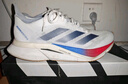 adidas ADIZERO BOSTON 12超輕馬拉松玻纖柱專(zhuān)業(yè)競訓跑鞋阿迪達斯   亮白/深藍/純寶石紅   41 曬單實(shí)拍圖