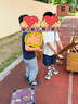 江博士學(xué)步鞋運動(dòng)鞋秋季男女童旋鈕扣鞋帶童鞋2B16A3016AM灰/米28碼 曬單實(shí)拍圖