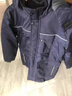 伴心語(yǔ)化工廠(chǎng)防酸堿工作服棉襖秋冬天然氣公司煤礦開(kāi)采定制防靜電棉服 藏藍色 S 曬單實(shí)拍圖