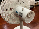先科電風(fēng)扇家用臺式風(fēng)扇臺扇小型桌面風(fēng)扇制冷大風(fēng)力節能臥室學(xué)生宿舍辦公室遙控搖頭循環(huán)扇 白色機械款 曬單實(shí)拍圖