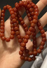 正河珠寶7mm滿(mǎn)肉瑪瑙老型珠桶珠項鏈多圈手串手鏈重約66克珍珠 曬單實(shí)拍圖