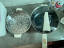 九陽(yáng)（Joyoung）電炒鍋電煮鍋精準(zhǔn)控溫家用多功能電熱鍋1600W大火力蒸煮一體多用途鍋【蒸籠款】GC40S 曬單實(shí)拍圖