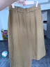 森馬（Semir）半身裙女磨毛純色A字長(cháng)裙百搭秋季純棉寬松傘裙顯瘦101524120007 曬單實(shí)拍圖